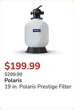 Club Piscine 19 in. Polaris Prestige Filter offer