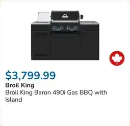 Club Piscine Broil King Baron 490i Gas BBQ with Island offer