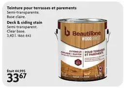 Home Hardware Deck & siding stain offer