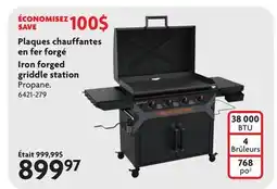Home Hardware Iron forged griddle station offer