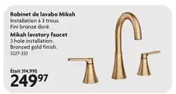 Home Hardware Mikah lavatory faucet offer