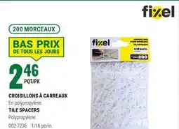 BMR CROISILLONS À CARREAUX offer