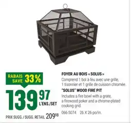 BMR FOYER AU BOIS SOLUS offer
