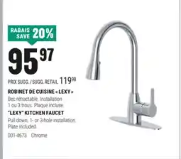 BMR ROBINET DE CUISINE LEXY offer