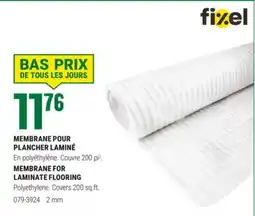 BMR FIXEL MEMBRANE POUR PLANCHER LAMINÉ offer