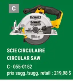 BMR SCIE CIRCULAIRE offer