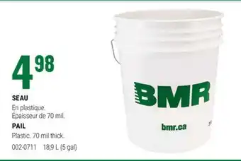 BMR SEAU offer