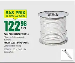 BMR CÂBLE ÉLECTRIQUE NMD90 offer