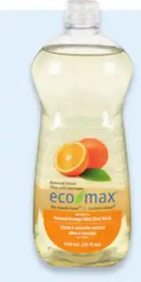 Walmart Eco-Max natural dish soap offer