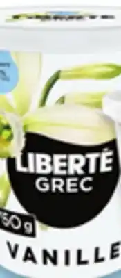 Walmart Liberte Greek yogurt tubs offer