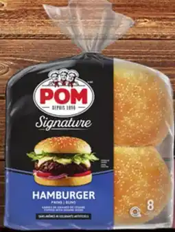 Walmart POM Signature hot dog or hamburger buns offer