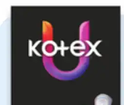 Walmart Kotex Gravity Core pads with wings offer