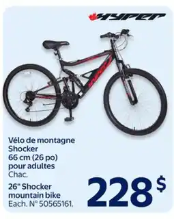 Walmart 26 Shocker mountain bike offer