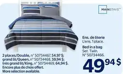 Walmart Bed in a bag offer