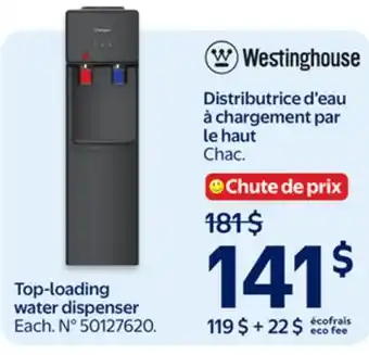Walmart Top-loading water dispenser offer