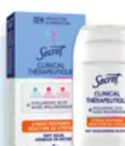 Walmart Secret Clinical Therapeutique soft solid deodorant offer