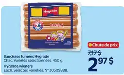 Walmart Hygrade wieners offer