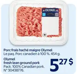 Walmart Olymel fresh lean ground pork offer