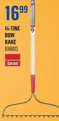 Canac 14-Tine Bow Rake offer