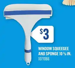 Canac Window Squeegee and Sponge 105/8in offer