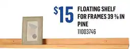 Canac Floating Shelf for Frames 393/8in offer