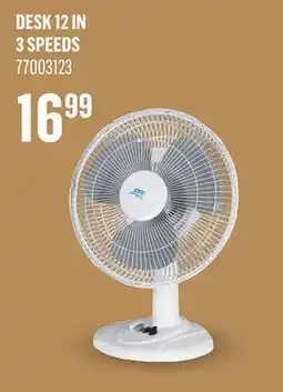 Canac Desk Fan 12 in 3 Speeds offer
