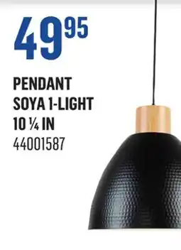 Canac PENDANT SOYA 1-LIGHT offer