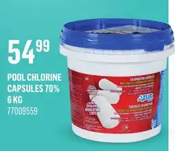 Canac Pool Chlorine Capsules 70% offer