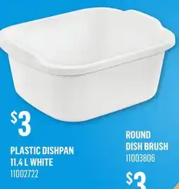 Canac Plastic Dishpan 11.4L White offer