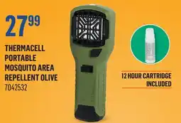 Canac Thermacell Portable Mosquito Area Repellent Olive offer