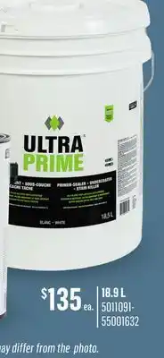 Canac UltraPrime 100% Acrylic Latex Primer-Sealer and Undercoat Interior and Exterior offer