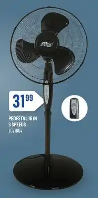 Canac Pedestal Fan 16 in 3 Speeds offer