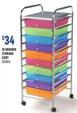 Canac 10-Drawer Storage Cart offer