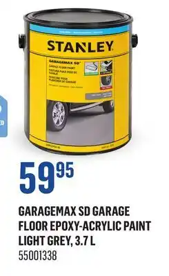 Canac Garagemax SD Garage Floor Epoxy-Acrylic Paint Light Grey, 3.7L offer