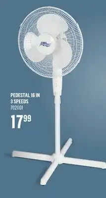 Canac Pedestal Fan - 16 in. 3 Speeds offer