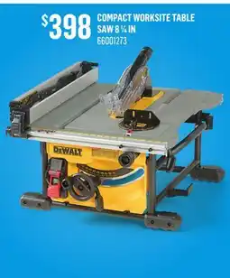 Canac Compact Worksite Table Saw81/4in offer