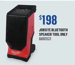 Canac Jobsite Bluetooth Speaker Tool Only offer