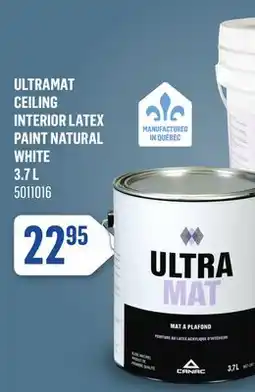 Canac ULTRAMAT CEILING INTERIOR LATEX PAINT NATURAL WHITE offer