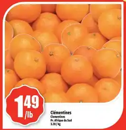 Bonanza Clémentines offer