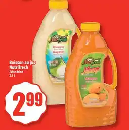 Bonanza Boisson au jus Nutrifresh offer