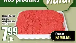 Bonanza Boeuf haché maigre offer