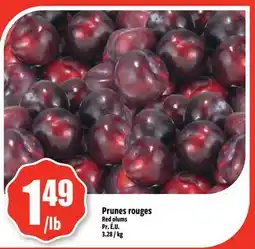 Bonanza Prunes rouges offer
