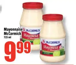 Bonanza Mayonnaise McCormick offer