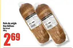 Bonanza Rye bread offer