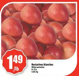 Bonanza Nectarines blanches offer