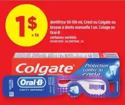 Maxi Colgate/Oral-B offer