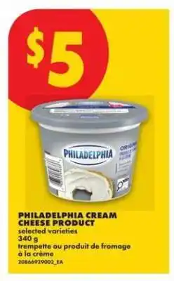 No Frills PHILADELPHIA CREAM CHEESE PRODUCT offer