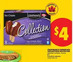 No Frills Chapman's Canadian Collection Novelties offer
