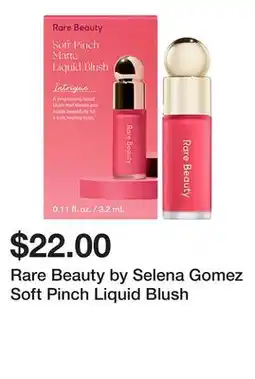 Sephora Rare Beauty by Selena Gomez Soft Pinch Liquid Blush offer
