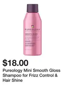 Sephora Pureology Mini Smooth Gloss Shampoo for Frizz Control & Hair Shine offer